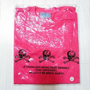 未開封 送料160 BLANKEY JET CITY ④ Ｔシャツ 濃ピンク スカル柄 ブランキージェット シティ 新品 グッズ