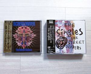 ストリートスライダーズ CD 2セット 5枚 THE Singles スクリュードライバー 帯付 美品 グッズ THE STREET SLIDERS