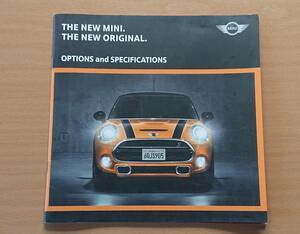 ★MINI・ミニ ワン MINI ONE / ミニ クーパー MINI COOPER / ミニ クーパーS MINI COOPER S 2014年6月 オプションカタログ/諸元表