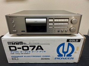 パイオニア・pioneer / D-07A / DATデッキ 