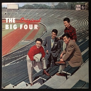 【フラット・ペラジャケ】美品 プロモ 見本盤 / 松本英彦、中村八大 他「THE ORIGINAL BIG FOUR」/ HIDEHIKO MATSUMOTO / レア盤 和ジャズ