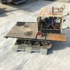 Crawler 運搬vehicle　ガソリンengine　薪割り改造用引き取り