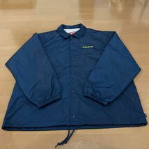 XL Supreme NYC Coaches Jacket Navy シュプリーム ニューヨーク シティ コーチ ジャケット box logo ボックス ロゴ classic クラシック_画像4