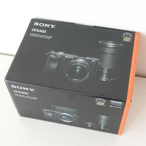 [新品未使用 保証書付] Sony a6400 ILCE-6400Y ダブルズームレンズキット ブラック 