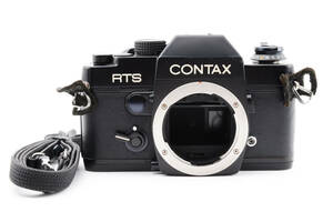 【ジャンク】 CONTAX RTS 35mm SLR Film Camera Black Body コンタックス MFフィルムカメラ 1106 2796