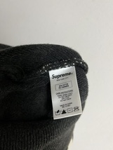 Supreme Big Logo Beanie Heather Grey ビーニー ニット帽 クリーニング済_画像4