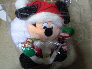 クリスマス サンタクロース　ミッキーマウス メローディー ぬいぐるみ