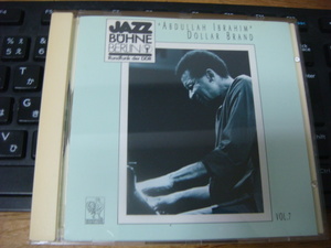 DOLLAR BRAND ABDULLAH IBRAHIM JAZZ BUHNE BERLIN '82 cd ダラー ブランド アブドゥーラ イブラヒム