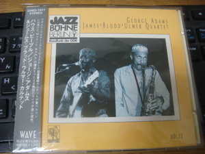 GEORGE ADAMS JAMES BLOOD ULMER QUARTET JAZZ BHNE BERLIN 82 cd 国内発売仕様 帯 解説付き ハウス ピープル ジョージ アダムス