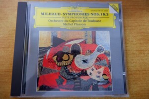 CDk-0870 Darius Milhaud - Michel Plasson - Orchestre Du Capitole De Toulouse / Symphonies NR. 1 & 2, Suite Provencale