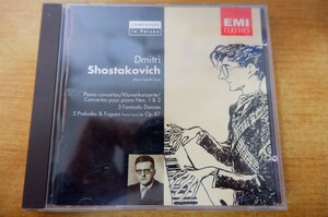 CDk-0893 Dmitri Shostakovich / Piano Concertos Nos. 1 & 2 , 3 Fantastic Dances , 5 Preludes & Fugues From Op.87
