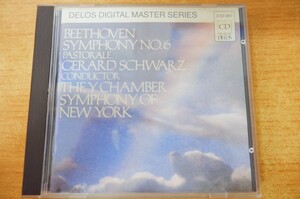 CDk-1059 Ludwig van Beethoven - Gerard Schwarz, Y Chamber Symphony Of New York Symphony No. 6 (Pastorale)