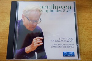 CDk-1033 STANISLAW SKROWACZEWSKI / Ludwig van Beethoven : Symphonies Nos. 5 & 6