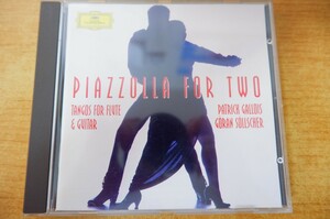 CDk-1050 Patrick Gallois, Goran Sollscher Piazzolla For Two - Tangos For Flute & Guitar