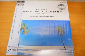 LDa-1312＜帯付＞T's keys SEA IS A LADY Music by TOSHIKI KADOMATSU