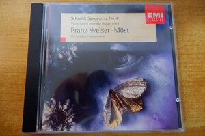 CDk-1231 WELSER-MOST / SCHMIDT: SYMPHONY No.4, etc.