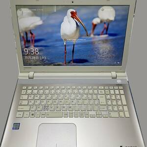 東芝 T55/UG PT55UGP-BWA Core-i3 6100U 8GB 1TB ブルーレイドライブ内蔵 Windows10