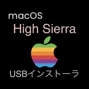 mac OS High Sierra 10.13.6 インストールUSBメモリ 起動ディスク ブータブル インストーラー