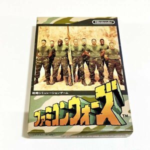 ファミコンウォーズ【箱・説明書付き・動作確認済】４本まで同梱可　FC　ファミコン