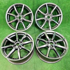 17×7j 4h 100 マツダNDロードスター RF 純正 アルミ ホイール ホイル 17 インチ in 4穴 pcd 4本 菅18-054