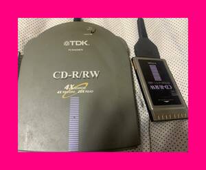 ★ Последняя выставка до сегодняшнего дня ★ TDK Portable CD-R/RW Drive PCD4420RW Игрок