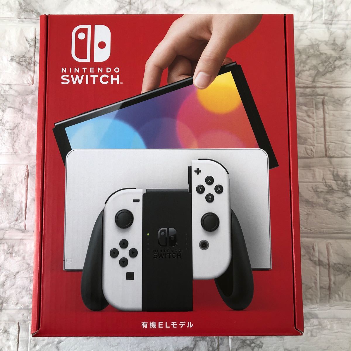 任天堂 Switch 有機EL 本体 SDカード付 モデルホワイト-