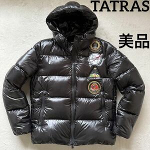 60【新品同様】TATRAS タトラス ダウンジャケット DIM MAK ディムマックコラボ 02 M メンズ 黒　ブラック 希少デザイン 極上ダウン充填