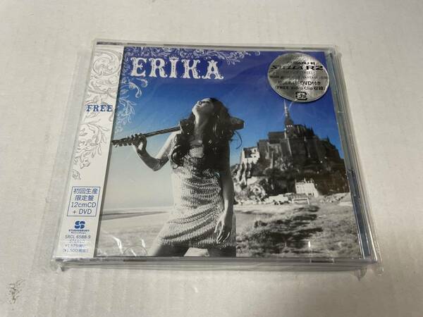 未開封　FREE　初回生産限定盤　DVD付　CD ERIKA　沢尻エリカ　Hヒ-11.　中古