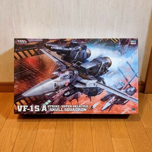 【同梱歓迎】ハセガワ 1/48 vf-1s/a ストライク スーパー バルキリー　スカル小隊　未組立　プラモデル　マクロス