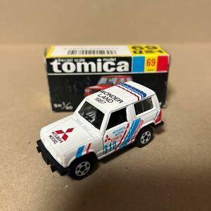 112503 激レア 超美品 アイアイアド特注 トミカ 69 三菱パジェロ ワンダーランドマーケット1987 