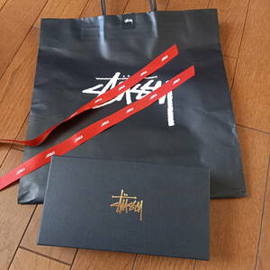 STUSSY　紙袋＆箱　ラッピング　プレゼントなどに　財布用