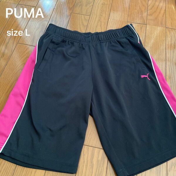 PUMA プーマ　短パン　ジャージ　size L