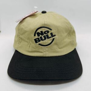 【C913】ヴィンテージ　No BULL 企業ロゴ　トラッカー　キャップ　US買付 CAP 帽子 プロモ　プロモーション