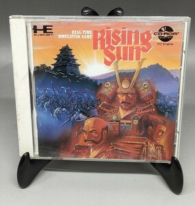 ゲームソフト PCエンジン ライジングサン Rising Sun シミュレーション 動作未確認