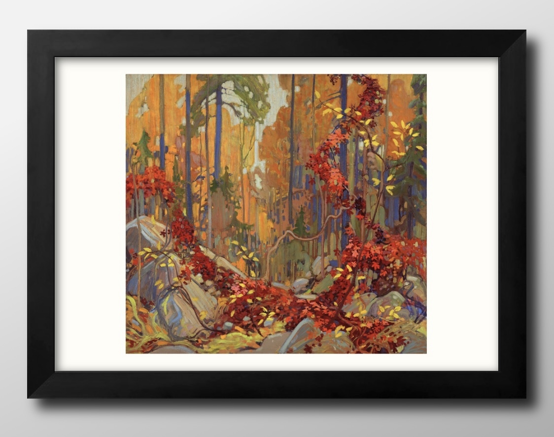 13751 ■ 免运费!! 艺术海报画 A3 尺寸汤姆汤姆森秋天的花环插图北欧哑光纸, 住房, 内部的, 其他的