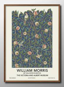 Art hand Auction 9134 ■ 免运费！！A3 海报 William Morris 北欧/韩国/绘画/插画/哑光, 住房, 内部的, 其他的