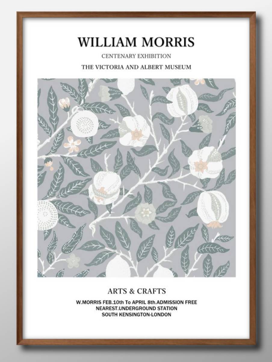 1-9440 ■ Free shipping!! A3 poster William Morris Scandinavian/Korean/painting/illustration/matte/exclusive to our store, Housing, interior, others