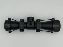 ライフルスコープ 4×32 20mmレール対応 新品 箱付き RIFLESCOPE エアガン 電動ガン サバゲー サバイバルゲーム クロスボウ ボウガン_画像4