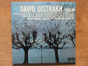 OS-412-C / オイストラフ / ユージン・オーマンディ / Philadelphia / Tchaikovsky & Sibelius / Violin協奏曲 / LP / レコード