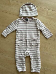 Baby GAP ロンパース カバーオール 70㎝ 帽子付き