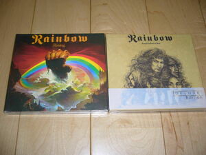 入手困難/２枚組リマスター盤/RAINBOW/RISING/LONG LIVE ROCK'N'ROLL/未開封新品！