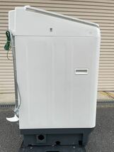 大阪 動作品 2019年製 Panasonic パナソニック 電気洗濯乾燥機 洗濯機 NA-FD80H7 標準洗濯容量8.0kg 脱水8.0kg 乾燥4.5kg _画像4