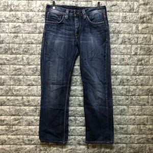 PEPE JEANS LONDON ぺぺジーンズロンドン デニムパンツ ジーンズ メンズ ジーパン 色落ち 加工 ボトムス ボトム パンツ ブルー W82cm