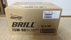 SUNOCO スノコ オイル BRILL GEAR ブリルギヤ 75W-90 1L×10缶