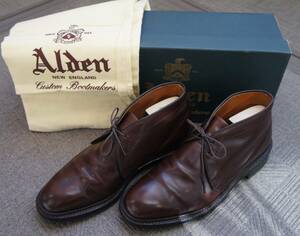 Alden　チャッカーブーツ　７D　　カーフ