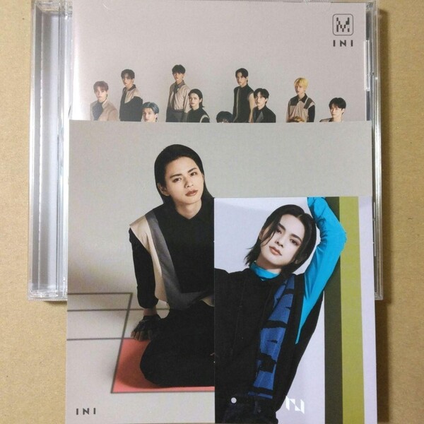 INI CD M 通常盤 松田迅 トレーディングカード アザージャケット