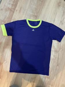 900円スタートadidas by kolor CLIMACHILL TEE/トレーニングウエア/半袖Tシャツ/シルバー/ベンチレーション/アディダスバイカラー/パープル