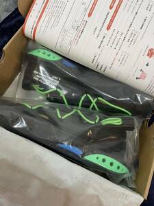 新品納品書原本付き　Off-White × Nike Blazer Low Black and Electro Green 27㎝