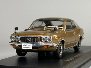 マツダ サバンナ クーペ Mazda Savanna Coupe GT RX3 (1972) 1/43 - アシェット国産名車コレクション Hachette