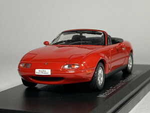 マツダ ユーノス ロードスター Mazda Eunos Roadster (1989) 1/43 - アシェット国産名車コレクション Hachette